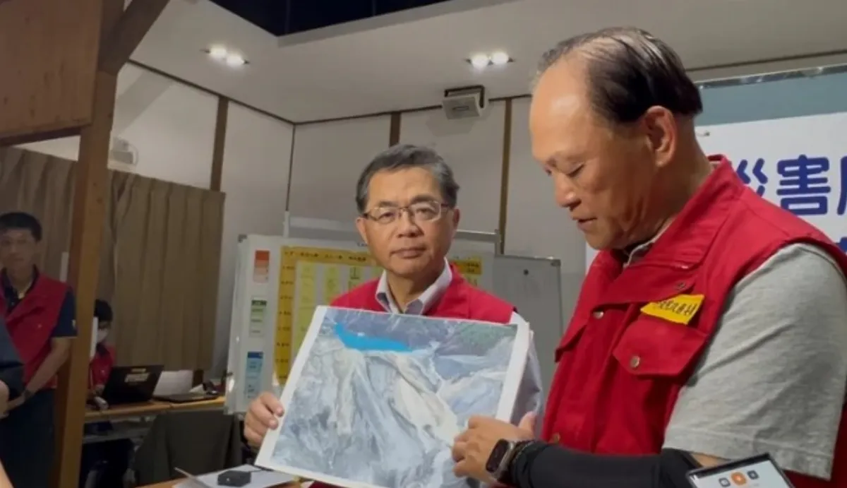 馬太鞍溪新堰塞湖如果溢流  總協調官：將封閉便道